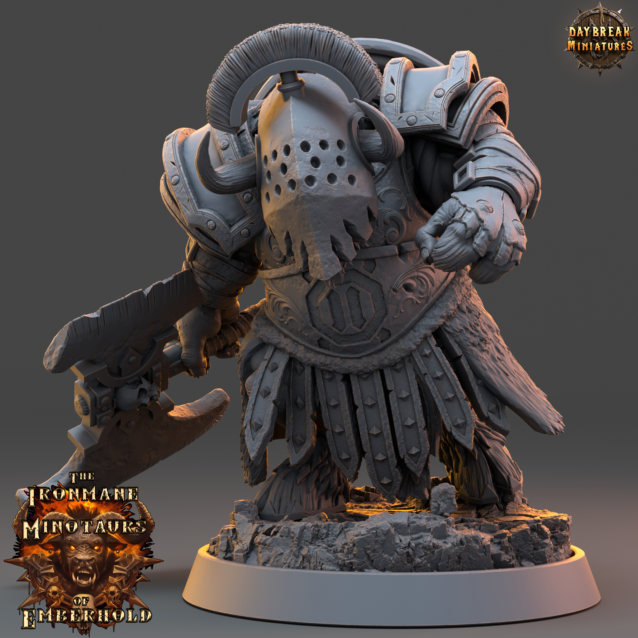 Morkath Darkhoof - The Ironmane Minotaurs of Emberhold